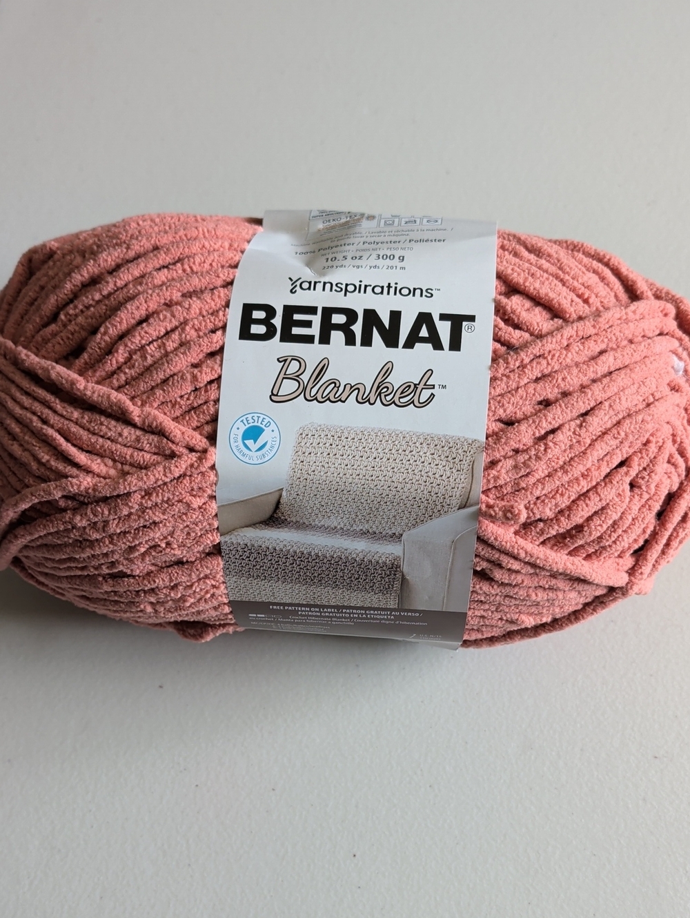 Blanket Plush Yarn - Terra Cotta